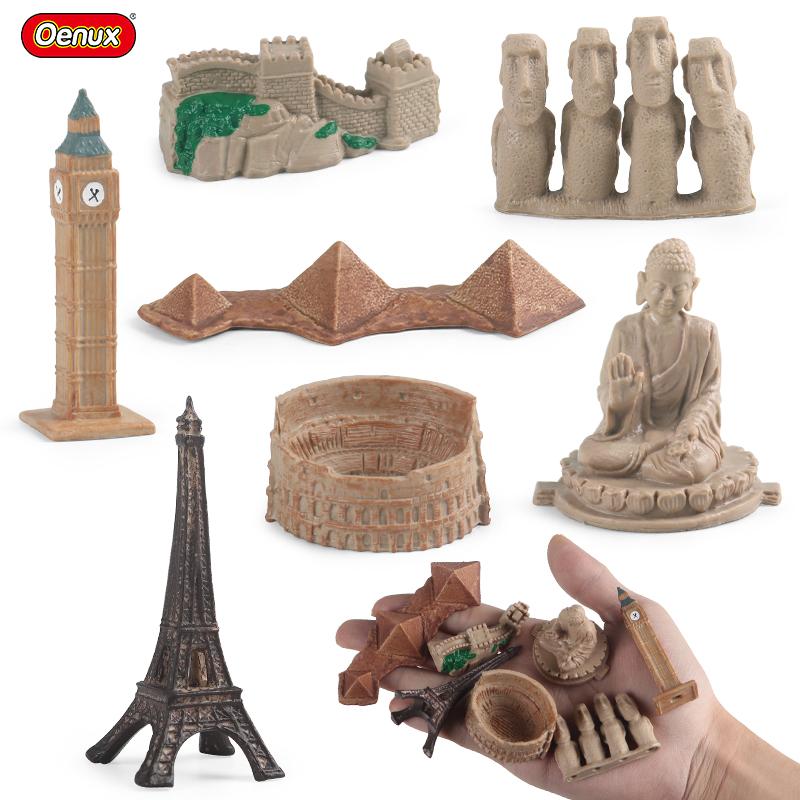 Oenux Montessori Tool Organ Vegetable Fruit Animals Brinquedo Model Action Figure Figurines Miniature Education Kid Toy Gift