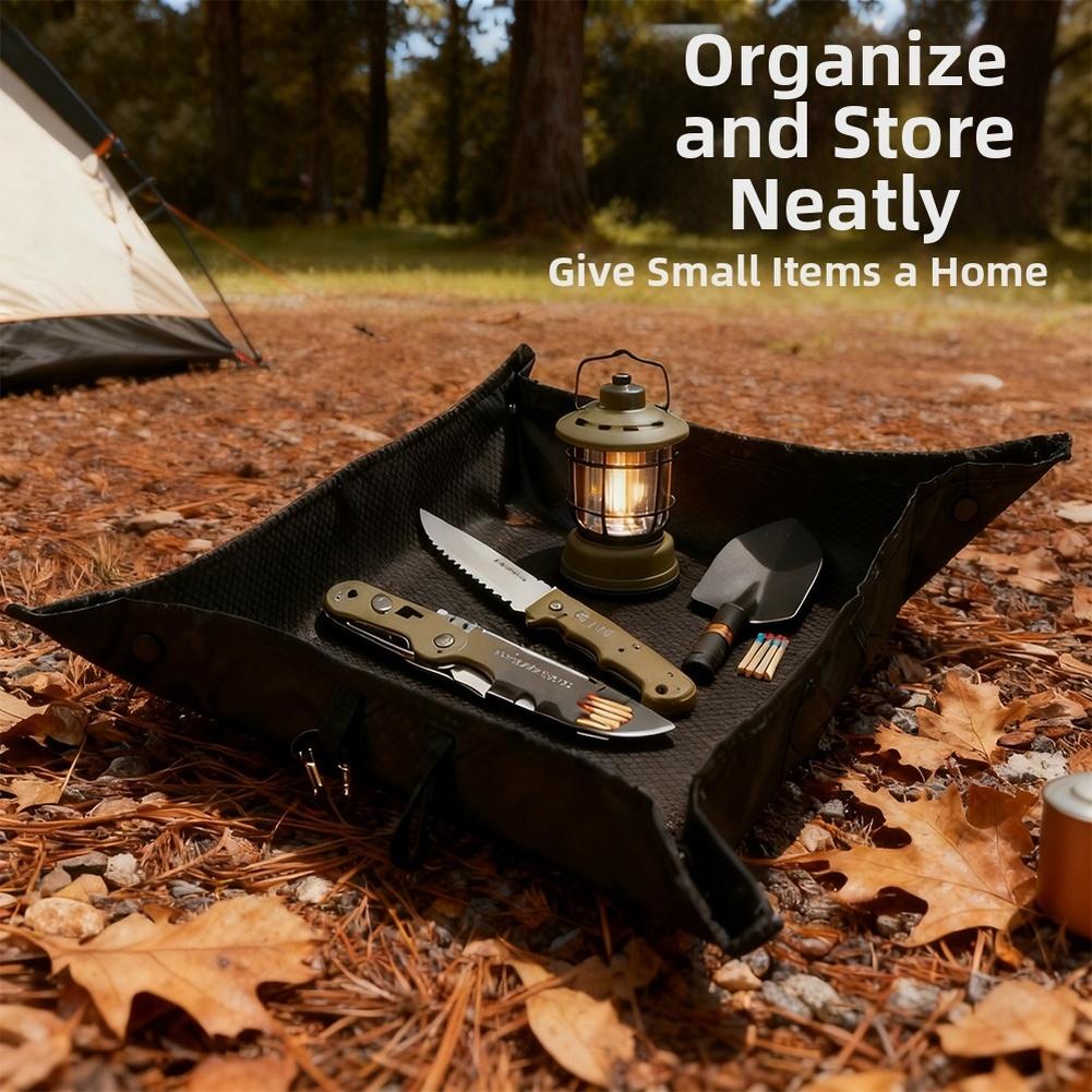 Faltbarer Filz-Aufbewahrungskorb für Zuhause, Büro und den Außenbereich Leichter, wasserdichter Organizer mit Aluminiumhaken zum Aufhängen