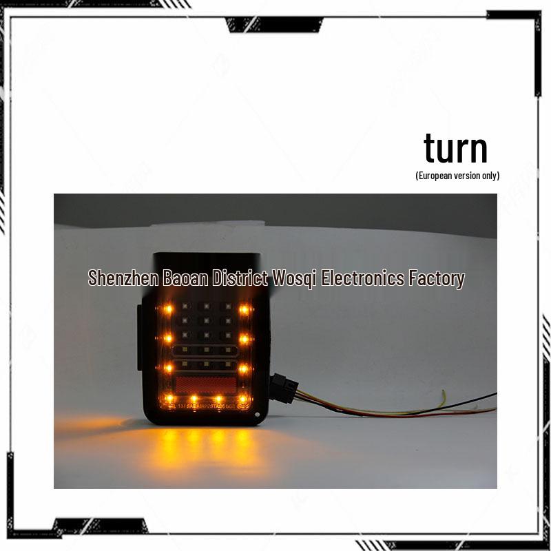 Compatible LED Taillight Assembly for European/American Jeep Wrangler