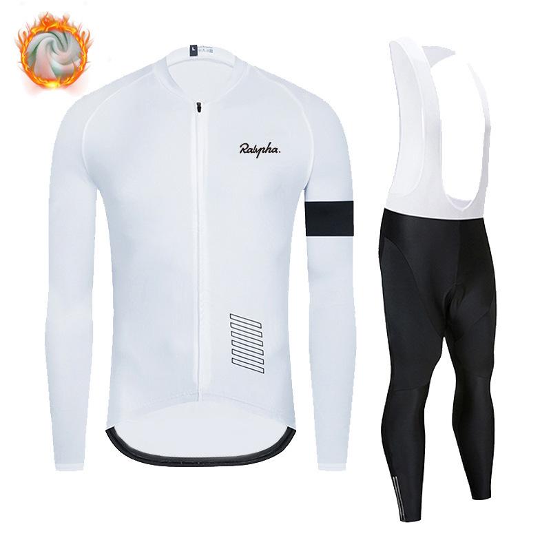 Winter Cycling Clothes Men's and Women's Breathable Road Mountain Cycling Clothes 2026 Winter Velvet Warm Cycling Clothes Set