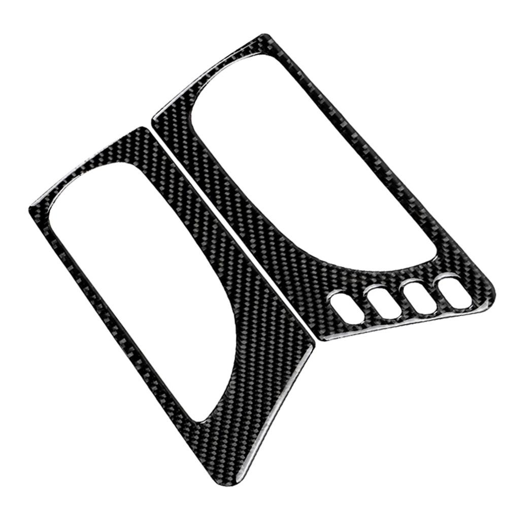 Car Accessories Interior Carbon Fiber Gear Panel Air Conditioning Cd Panel Wait Black Stickers For LEXUS IS250 IS350