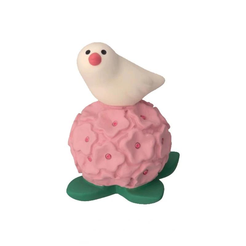 1pc Japanese Style Cute Cat Flower Appreciation ZAKKA Cherry Blossom Matcha INS Trendy Toy DIY Resin Handicraft Small Ornaments