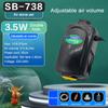 SOBO Silent Aquarium Oxygen Air Pump Fish Tank Adjustable Air Volume High Power Oxygenator Air Compressor Aerator 220v