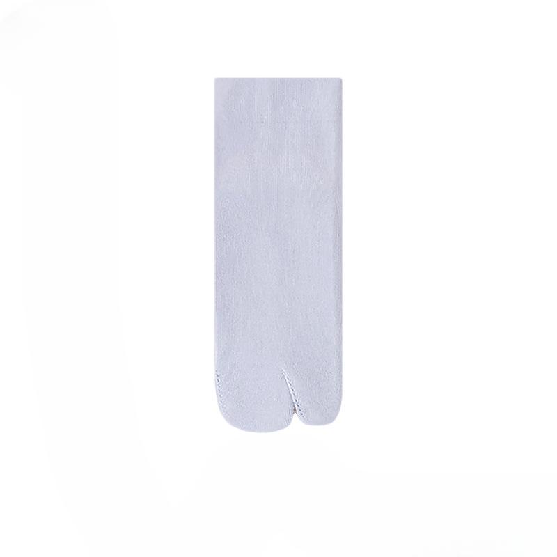 

Женские весенне-осенние тонкие бесшовные дышащие влагоотводящие носки-цилиндры с двумя пальцами 1 pair фиолетовый