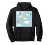 Cute, Colorful Flying Kite Patterns. Hoodie
