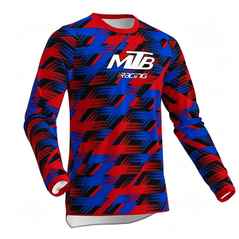 2016 Men's Off-Road/Enduro/Mountain Biking Long-Sleeve Shirt Jersey Breathable Outdoor Sports Top Children's Long-Sleeve Jersey