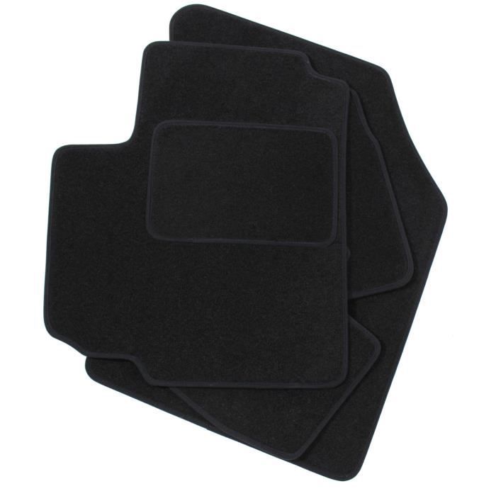 Tapis De Sol - Suzuki - Swift - Velours Noir - Sur Mesure - Antidérapant 2005-2010