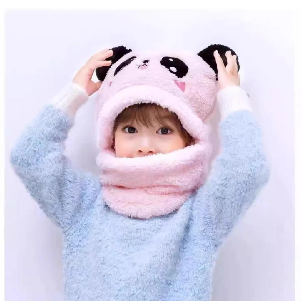 Limited Time Discount: Cute Boys' & Girls' Scarf-Integrated Winter Hat