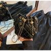 2024 Diamantenmuster Luxus Kordelzug Eimer Umhängetasche - Damen Kleine Runde Fass Schultertasche
