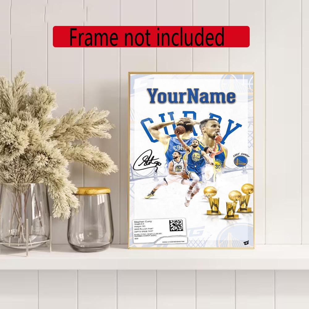 Curry Customize Your Name Diamond Painting Round Diamond Rhinestones Mosaic Diamond Embroidery Wall Paintings Rhinestones Gift Frameless