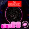 [40pcs Luminous Valve Caps] 40pcs Glow In The Dark Luminous Tire Valve Caps | for Cars, Motorcycles, Bicycles, Fluorescent Car Wheel Decoration
