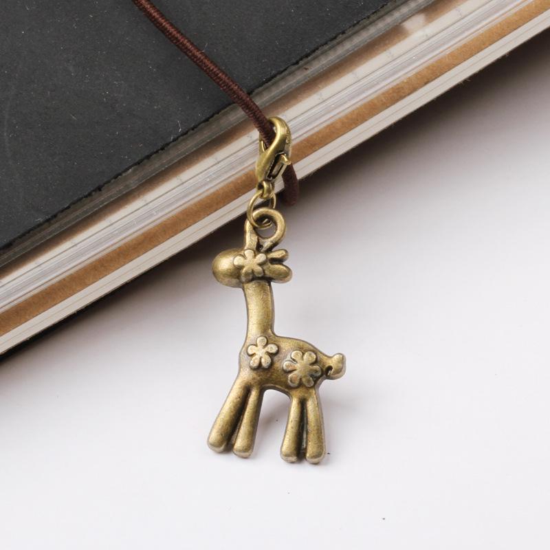 TN Traveler's Notebook Vintage Bronze Charms & Pendants Set