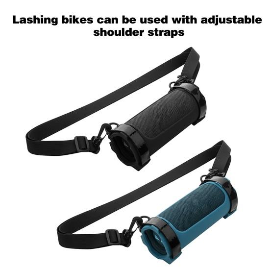 Silicone Protective Sleeve with Shoulder Strap Fastener Tape Anti-drop Design Storage Case