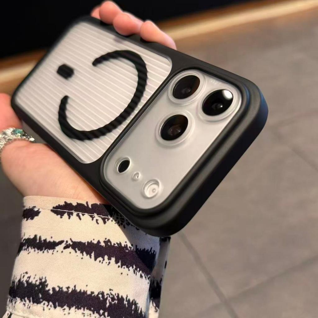 Corrugated Stripe Matte Skin Magnetic Attraction for IPhone18PROMAX Detachable Lens Phone Case Apple 17