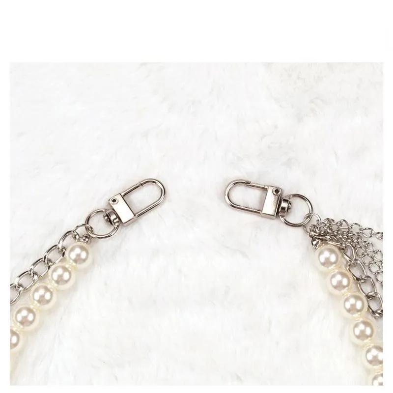 Chaîne de taille vintage élégante en métal pour femmes Fermeture éclair