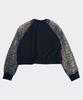 TEENYTIGER Floral Hangeul Jeogori Crop Black