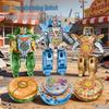 Creative Transforming Robot Fidget Spinner - Educational Toy for Kids