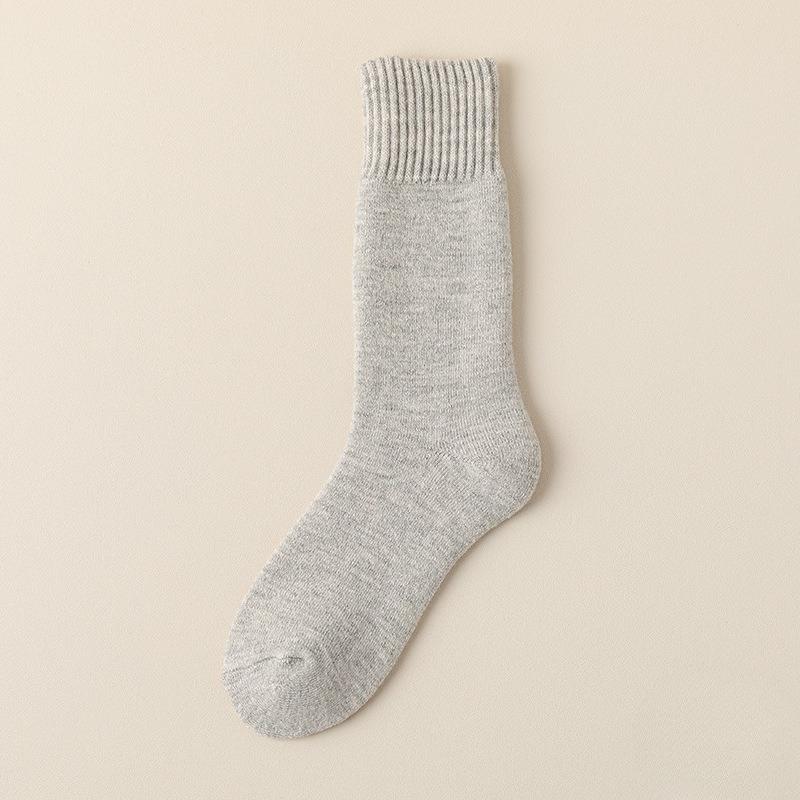 Fleece and Thickened Wool Socks for Men and Women To Keep Warm in Winter