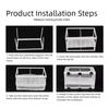 Suspended Aquariums Breeding Box Clear Isolation Net For Fishtanks With Easy Installation Plastic Nursery Divider