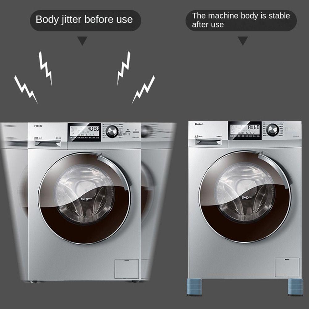 Leg Base Refrigerator Support Dryer Refrigerator Base Washing Machine Pad Feet Pad Rubber Mat