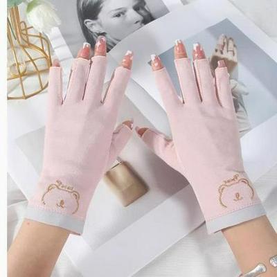 Γυναικεία Γάντια Χωρίς Δάχτυλα με Προστασία UV για Οδήγηση & Ποδηλασία - Αντιολισθητικά, Αναπνέοντα, Σχεδιασμός Μισού Δακτύλου