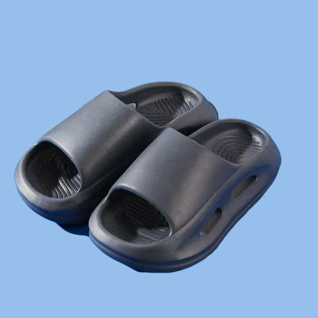 Men EVA Thick-Soled Durable Slides Anti-Slip, Odor-Resistant Sport Sandals for Summer, Trendy Outdoor Wear