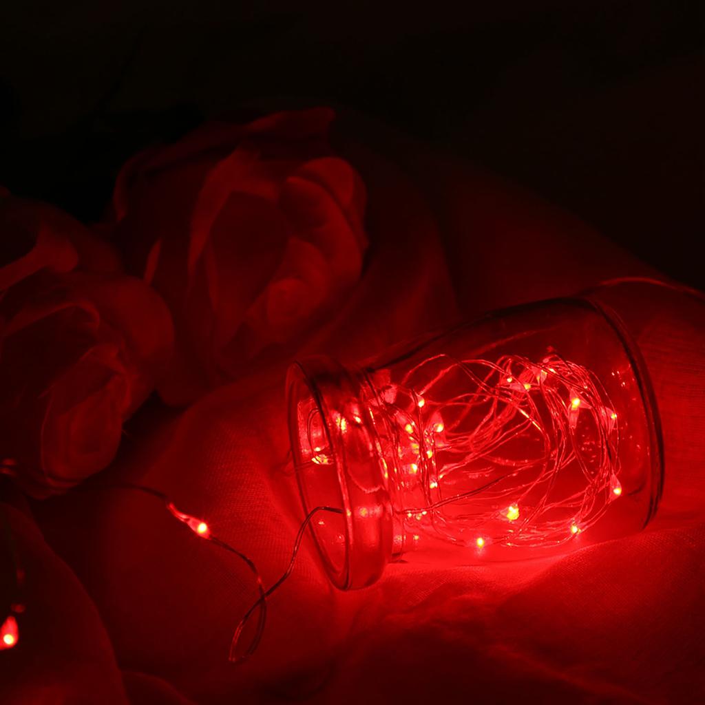 19.9ft LED Wasserdicht Niederspannung USB Kupferdraht Lichterkette Feenlicht Lampen Streifen mit Fernbedienung