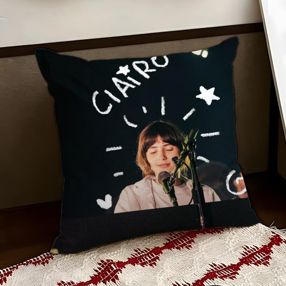 Singer CClairoS Charm Cushion Cover Reversible Soft Durable Pillow Cover Home Car MultiScene Use for Daily Comfort