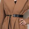Imitation Leather Women Belt Adjustable Waist Circumference Dress Shirt Coat Waistband Fashion Accessories