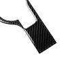 Auto Carbon Fiber Headlight Switch Frame Cover Trim For Mercedes C W204 07-10