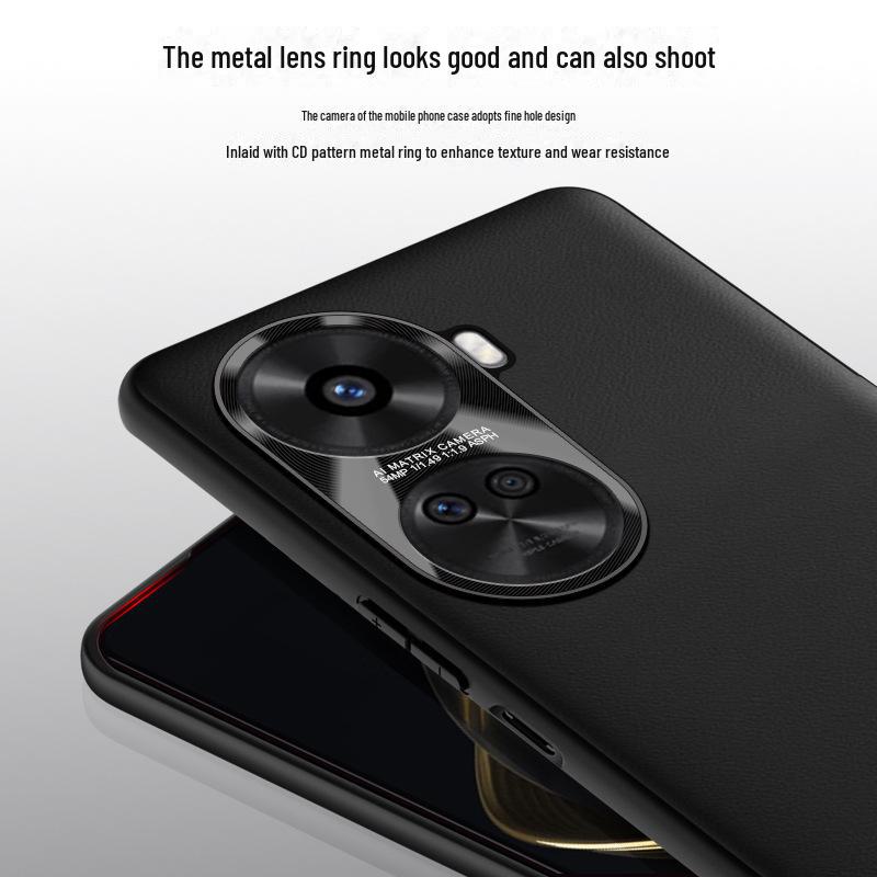 Huawei Nova11se Liquid Leather Protective Case - Anti-Fall & Dirt-Resistant Cover