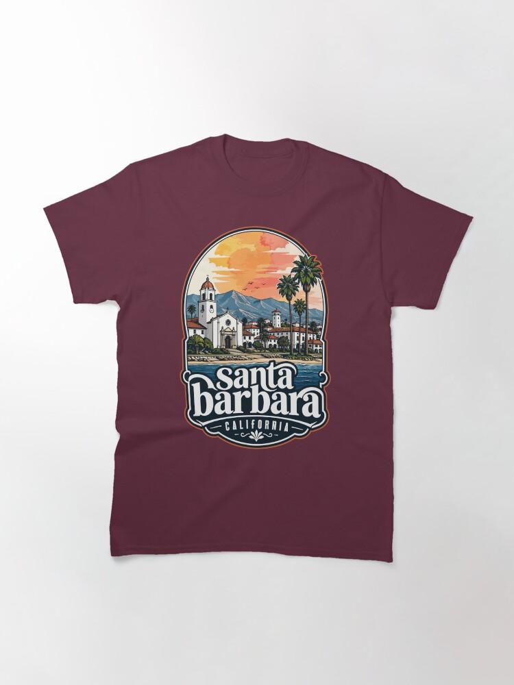 Barbara Santa Barbara California Coast Watercolor Travel Classic T-Shirt