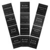  12 Pcs Body Wash Bottle Label Sticker Bathroom Shampoo Labels for Containers Adhesive Glass