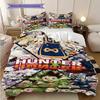 Hunter X Hunter Threepiece Set 1 Duvet Cover 2 Pillowcase Without Core Gift Soft And Comfortable Bedding Set Bedding Suitable For All Seasons