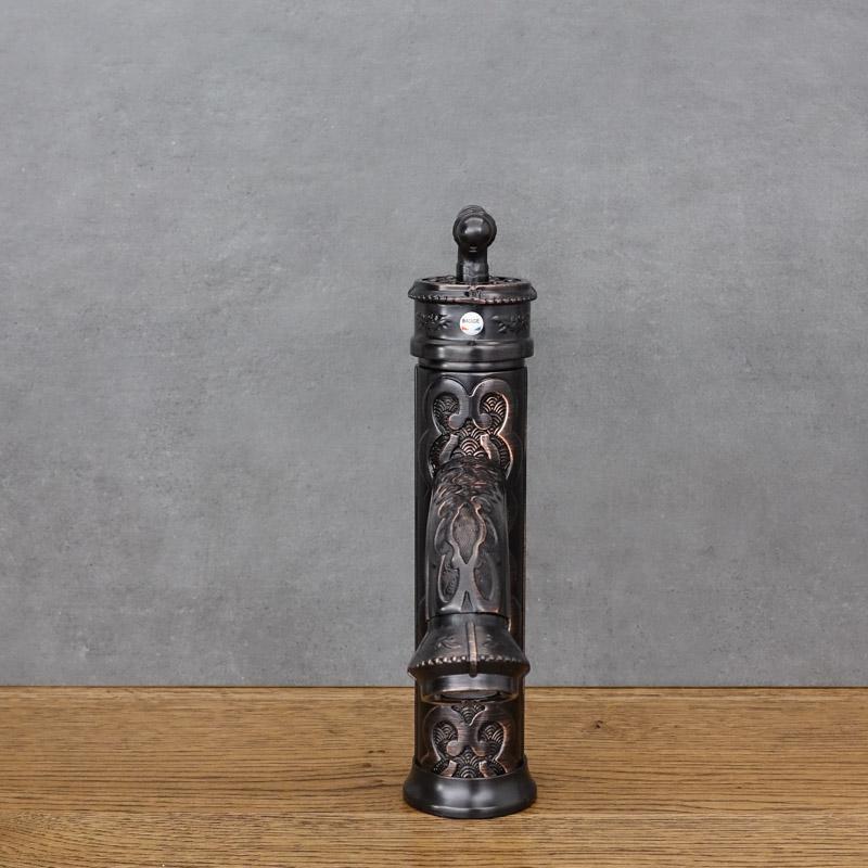 Black free-standing washbasin tap FLOWER