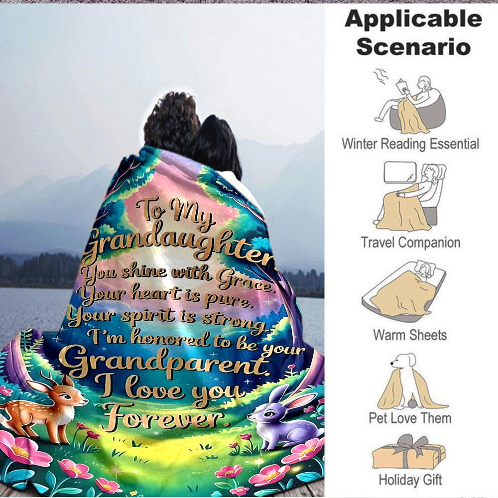 1 Stück Oma & Opa Liebe Decke - Perfektes Geschenk für Geburtstage, Weihnachten & Halloween - Weich, Warm & Vielseitig yy250909148