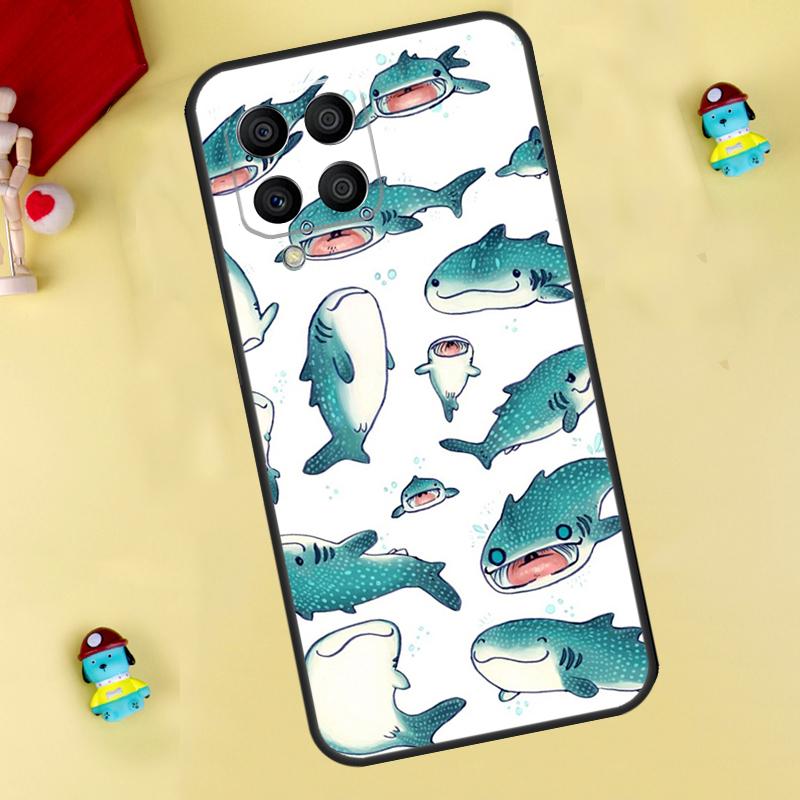 whale sharks Case For Samsung Galaxy M31 M21 M35 M12 M13 M14 M15 M06 M16 M36 M56 M53 M32 M52 M55 M34 M54