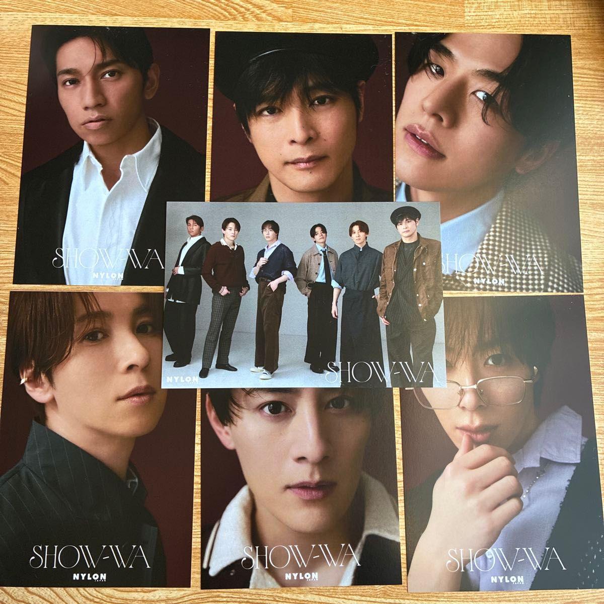 Used SHOW-WA NYLON JAPAN Postcard Set of 7