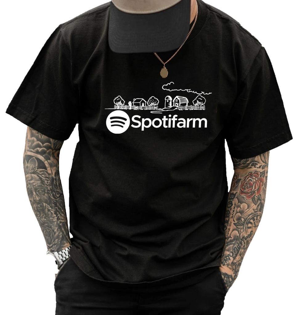 Spotifarm Unisex T Shirt - Novelty Farming Apparel Clothing Humour Gift Original