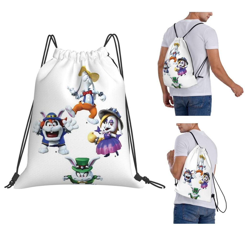 The Broodals Super Videogames Video Games Switch Backpacks Casual Drawstring Bags Sports Bag Book Bags for Man Woman Students