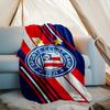 1PC Esporte Clube Bahia Design Printed Soft Flannel Blanket Throw for Adult Bedroom Living Room Sofa Camping Travel Fan gifts Christmas Gifts