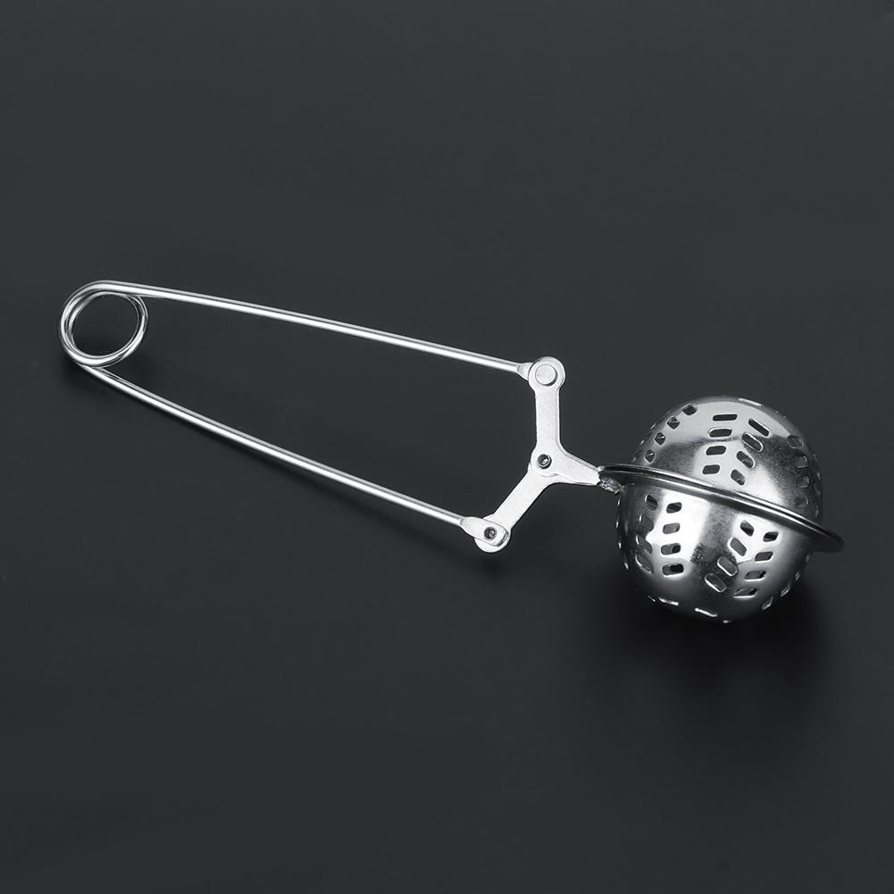 2pcs Stainless Steel Tea Strainer Reusable Ball Mesh Tea Infuser Filter Kitchen Accessory
