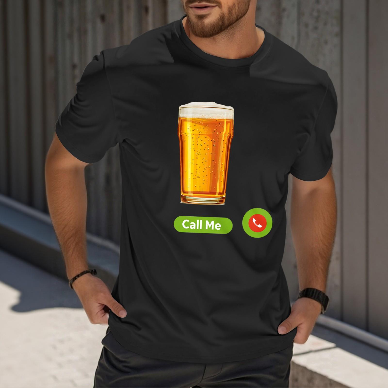 

Мужская повседневная футболка с круглым вырезом и короткими рукавами с принтом XXXL чёрный