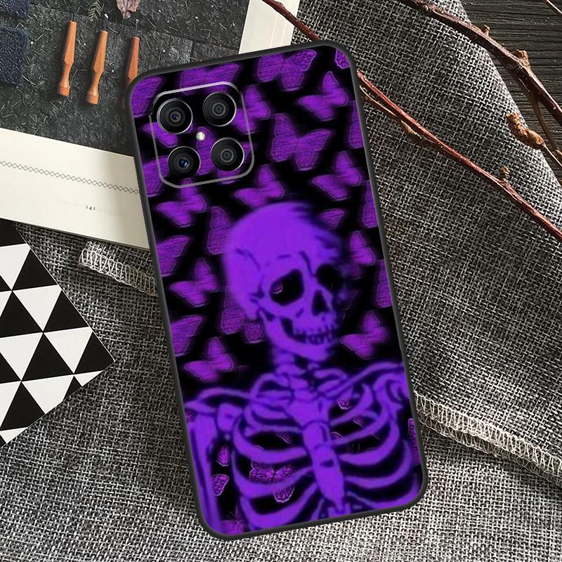Purple Aesthetic Case For Honor Magic 5 6 Pro 50 70 90 Lite X6 X7 X8 X9 X6a X7a X8a X9a X8b X9b Cover Funda