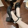 Fashion French 2025 New Bow Summer Vintage Pearl Heels Single Shoes
