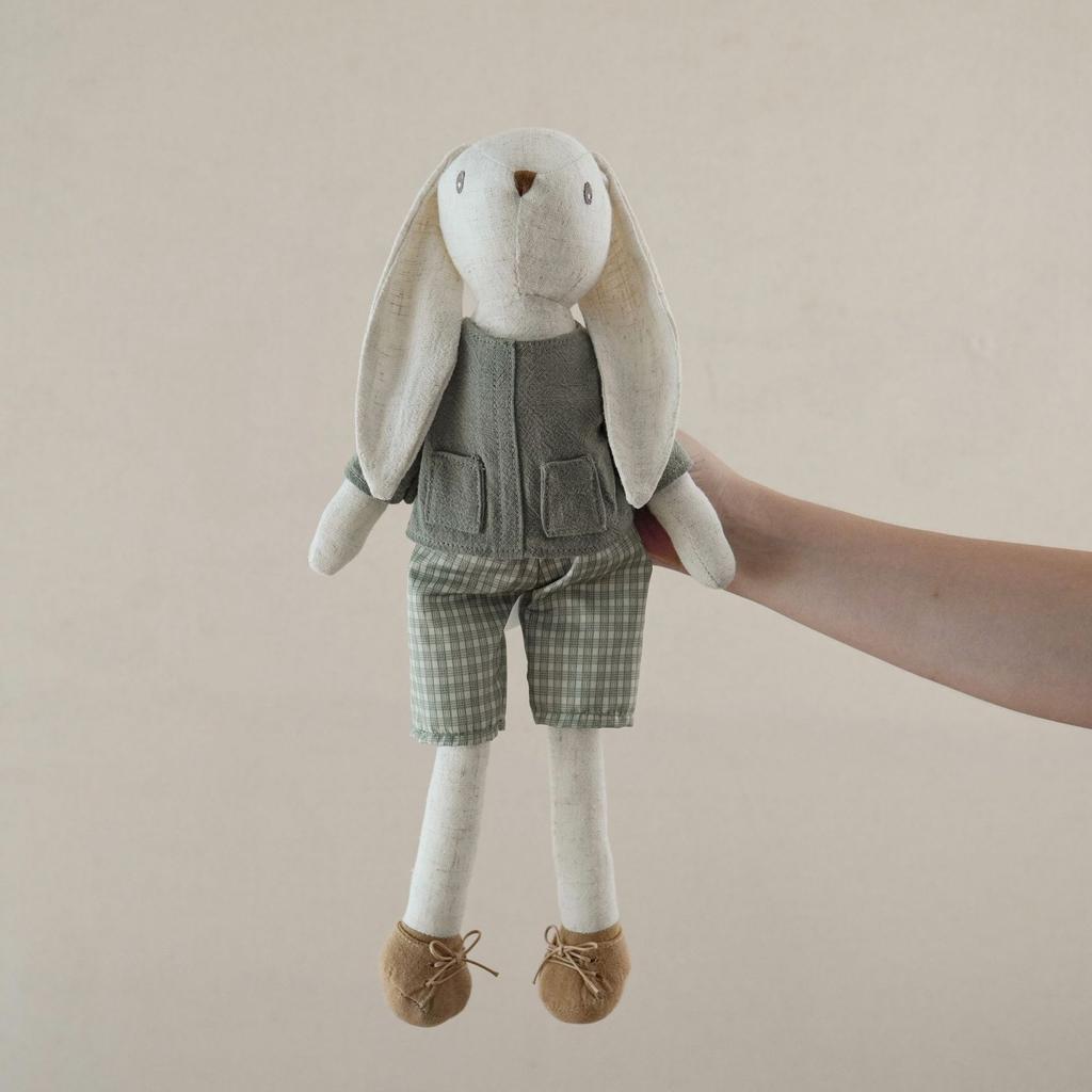 1PC Nordic Style Bunny Doll Cotton High Quality Companion Toy Souvenir Holiday Gift Cartoon Baby Soothing Toy