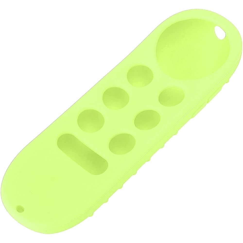 Remote Control Cover, TV Remote Control Cover, Protective Cover, Silicone Case with TV Remote Control (Luminous Green)