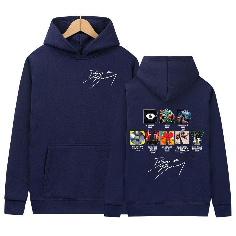 Rapper DeBi TiRAR MaS FOToS DTMF Tour 2025 New Album Hoody Bad Bunny Mens Vintage Sweatshirt Casual Oversized Hoodies Streetwear