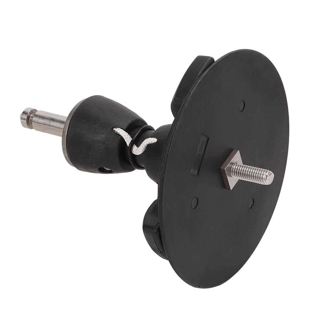 Windsurfing Mast Base Surfing Tendon Joint Mast Foot Base 360 Degrees  Universal for Outdoor Sports Black