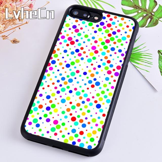 Polka dots Colorful Phone Case For iPhone 17 Air 14 15 16 16e 13 12 Max Cover For Apple 11 Pro Max Plus plus